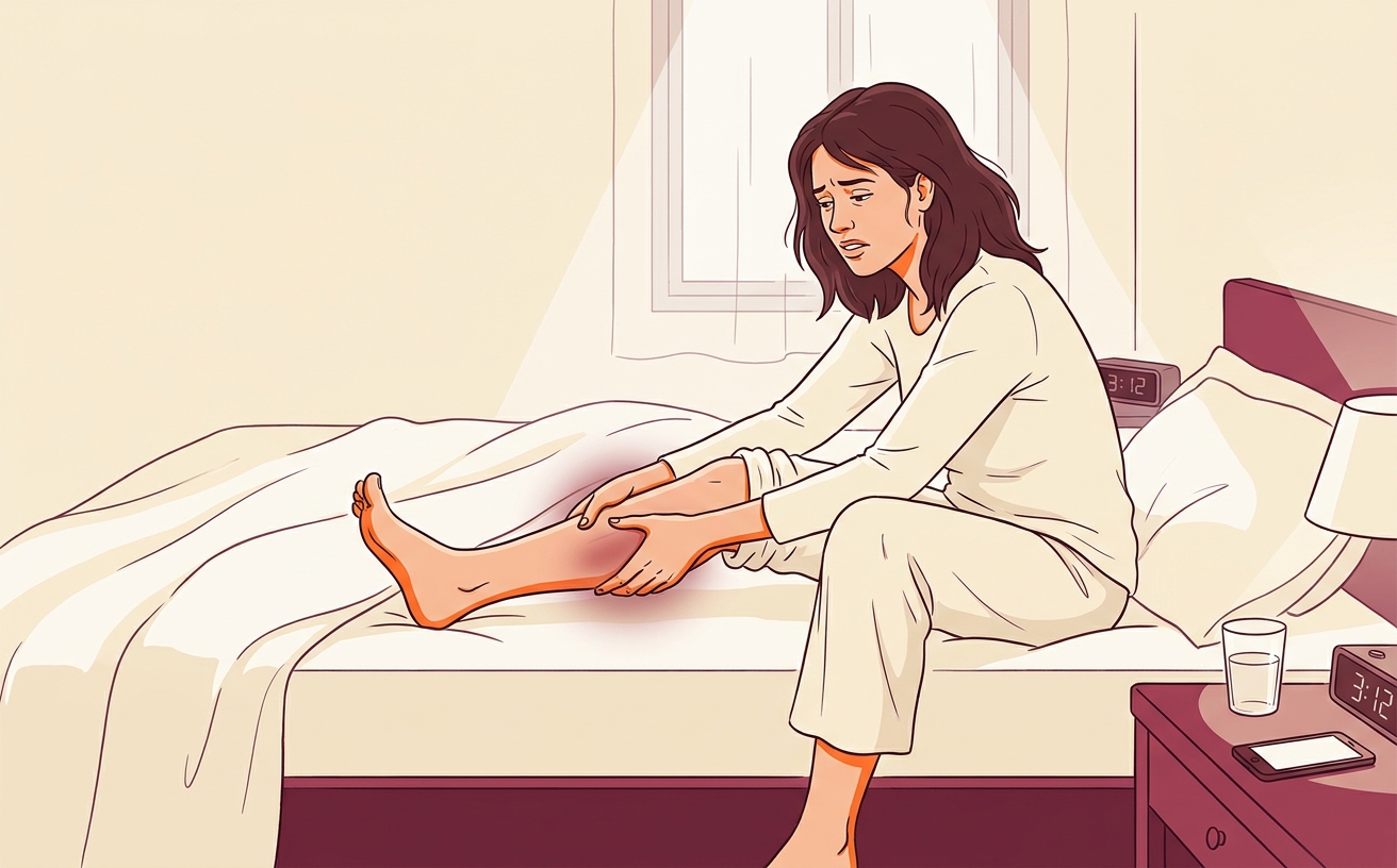 Crampes au mollet la nuit : causes, solutions et quand consulter (Guide 2026)